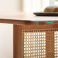 Rectangle Brown Dining Table Solid Wood Dining Table with Double Pedestal Base Clearhalo ' dining_table' 'Dining Tables & Seating' 'Dining Tables' 'furn' 'furn_dining_table' 'Furniture' 'furniture_dining_table' 'Kitchen & Dining Furniture' 'kitchen&dining_furn' 'kitchen' 'kitchen_dining_table' 1200x1200_bd784225-4565-44f5-8379-3f8603a0f772