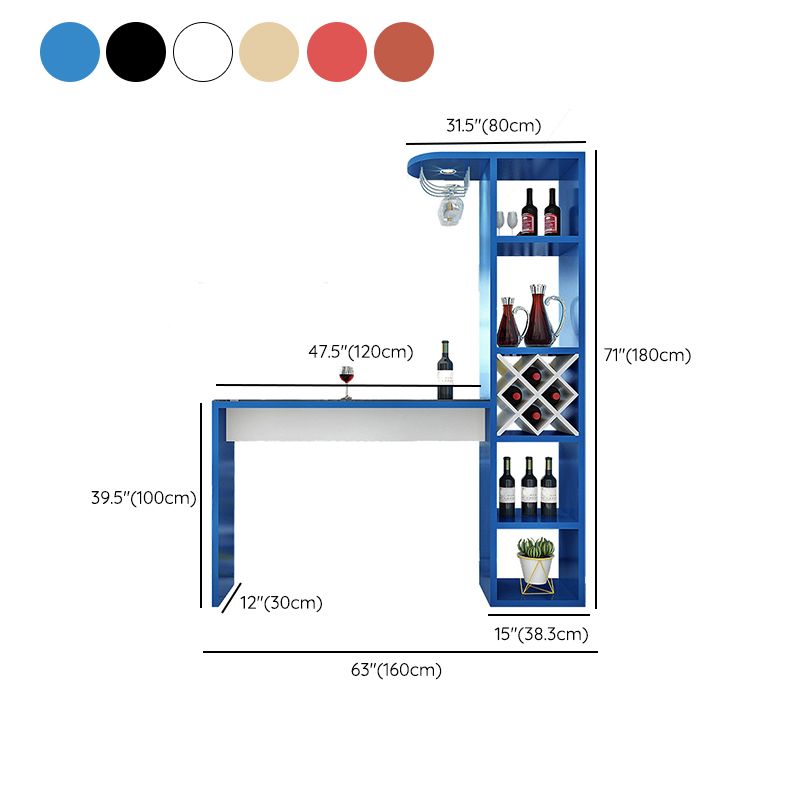Contemporary Glass Top Rectangle Bar Table for Kitchen Dining Room Clearhalo 'Bar Furniture' 'Bar Tables' 'bar_tables' 'furn' 'furn_bar_tables' 'Furniture' 'Kitchen & Dining Furniture' 1200x1200_bd79825d-7dad-4f76-be15-43c20bc2f68c