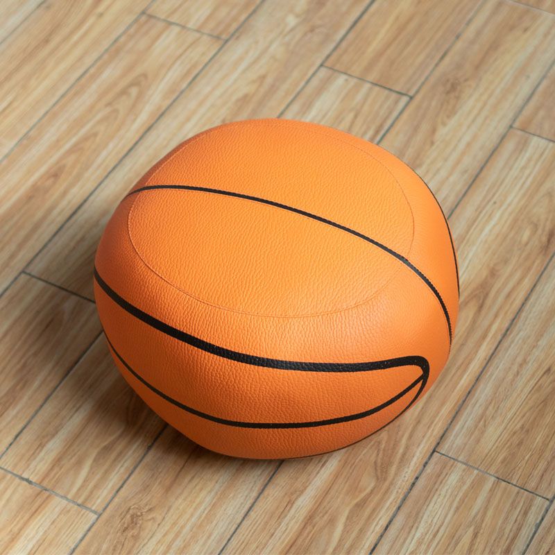 Pouf Tomato Pattern Ottoman Faux Leather Modern Specialty Ottoman Clearhalo 'furn' 'furn_ottomans_poufs' 'Furniture' 'Living Room Furniture' 'Ottomans & Poufs' 'ottomans_poufs' 1200x1200_bd79b8bd-6a76-46fd-88f8-822279eef573