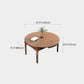 Extendable Ash Wood Dining Table for Restaurant Modern Brown Round Table with 4 Legs Clearhalo ' dining_table' 'Dining Tables & Seating' 'Dining Tables' 'furn' 'furn_dining_table' 'Furniture' 'furniture_dining_table' 'Kitchen & Dining Furniture' 'kitchen&dining_furn' 'kitchen' 'kitchen_dining_table' 1200x1200_bd7b8a50-07e9-46de-a601-ff274233c76f