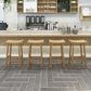 Industrial Wood Backless Barstool Simple Indoor Tall Stool with Contoured Seat Clearhalo 'Bar Furniture' 'Bar Stools' 'bar_stools' 'furn' 'furn_bar_stools' 'furniture_bar_stools' 'Kitchen & Dining Furniture' 'kitchen&dining_furn' 'kitchen' 'kitchen_furn' Furniture' 1200x1200_bd7bb027-d476-422e-bed7-e3bd1dbeaeb3