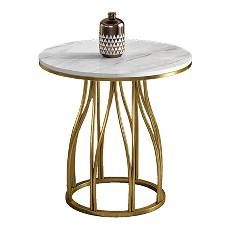 Sintered Stone White Dining Table Glam Style Pedestal Table for Dining Room Clearhalo ' dining_table' 'Dining Tables & Seating' 'Dining Tables' 'furn' 'furn_dining_table' 'Furniture' 'furniture_dining_table' 'Kitchen & Dining Furniture' 'kitchen&dining_furn' 'kitchen' 'kitchen_dining_table' 1200x1200_bd7c2d5c-4943-495c-9a8c-290ee2c4ace2