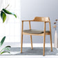 Modern Style Wooden Matte Finish Dining Arm Chair Open Back Arm Chair for Home Use Clearhalo ' kitchen&dining_furn' 'Dining Chairs' 'Dining Tables & Seating' 'dining_chair' 'Furniture' 'furniture_dining_chair' 'Kitchen & Dining Furniture' 'kitchen' 1200x1200_bd80d552-aeaa-4af6-ba40-2a32bcd7556a