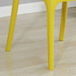 Modern Style Plastic Dining Chair Dining Stackable Armless Side Chair for Kitchen (Set of 4) Clearhalo ' kitchen&dining_furn' 'Dining Chairs' 'Dining Tables & Seating' 'dining_chair' 'furn' 'furn_dining_chair' 'Furniture' 'furniture_dining_chair' 'Kitchen & Dining Furniture' 'kitchen' 1200x1200_bd829a6f-90c3-466c-90a9-63d446bb016f