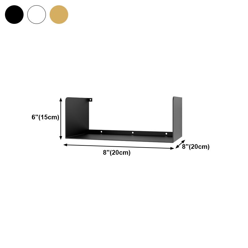 Metal Floating Bookcase Modern Style Closed Back Bookshelf for Home Office Clearhalo 'Bookcases' 'furn' 'furn_bookcases' 'Furniture' 'furniture_bookcases' 'Office Furniture' 1200x1200_bd83398f-dd1f-4c2b-806b-40c7c2a2bac3