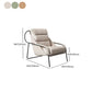 Mid-century Pu Leather Lounge Chair Solid Color Sewn Pillow Back Chair Clearhalo 'Accent Chairs' 'accent_chairs' 'Chairs & Seating' 'furn' 'furn_accent_chairs' 'Furniture' 'Living Room Furniture' 1200x1200_bd841c10-cf59-462b-86f7-2fc6141711ff
