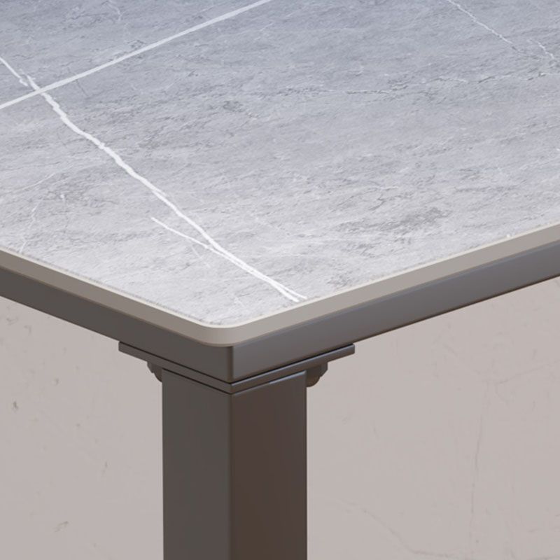 MODERNA DESCIO DI SCRITTURA LASTANTE L Home Office con gambe metalliche