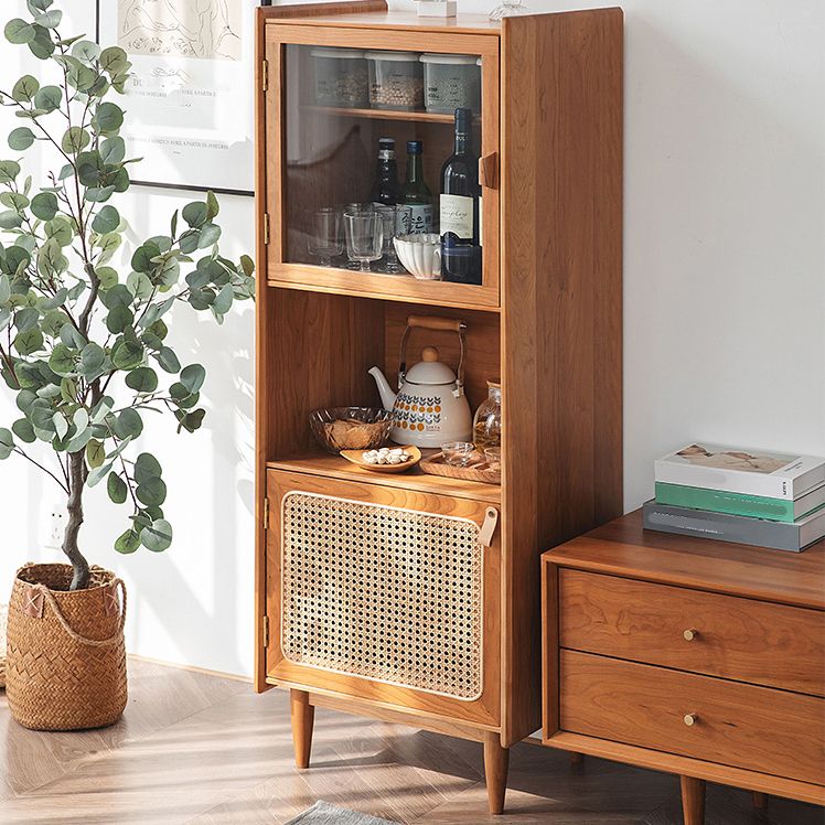 Stain Resistant Storage Cabinet Solid Wood Cabinet with Shelves Clearhalo 'Cabinets & Chests' 'cabinets_chests' 'furn' 'furn_cabinets_chests' 'Furniture' 'Living Room Furniture' 1200x1200_bd88c12a-498a-4af0-a049-4cc71f86ac8e