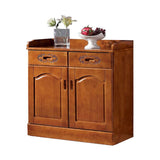 Modern Style Solid Wood Sideboard Table Kitchen Sideboard with Door Clearhalo 'buffet_sideboard' 'Buffets & Sideboards' 'furn' 'furn_buffet_sideboard' 'Furniture' 'Kitchen & Dining Furniture' 1200x1200_bd89b01c-ec94-4c1a-9505-17cedeb089ef