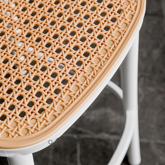 Contemporary Style Bar-stool Plastic Counter Bar Stool for Home Clearhalo 'Bar Furniture' 'Bar Stools' 'bar_stools' 'furn' 'furn_bar_stools' 'Furniture' 'furniture_bar_stools' 'Kitchen & Dining Furniture' 1200x1200_bd8ca528-5cee-4992-a27c-5d211911a932