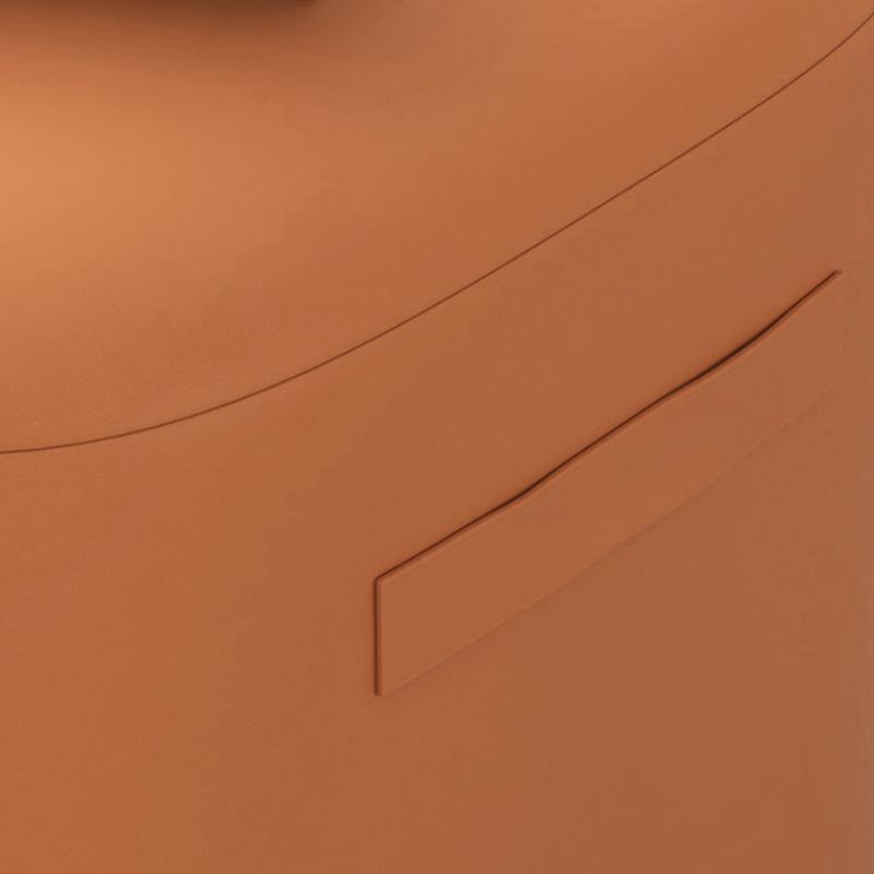 Orange Modern Pouf Square Stain Resistant Pouf for Home Decor Clearhalo 'furn' 'furn_ottomans_poufs' 'Furniture' 'Living Room Furniture' 'Ottomans & Poufs' 'ottomans_poufs' 1200x1200_bd8d56c4-d6f2-46c8-a747-67947a397891