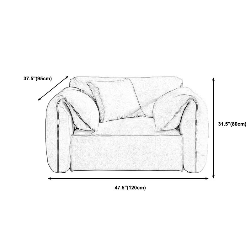 Stationary Fabric Living Room Pillow Top Arm Standard Green Settee Clearhalo 'furn' 'furn_sofas' 'Furniture' 'furniture_sofas' 'kitchen' 'kitchen_sofas' 'Living Room Furniture' 'Sofa' 'sofas' 1200x1200_bd91713a-9cdf-4e74-9ece-1edb7744b9eb