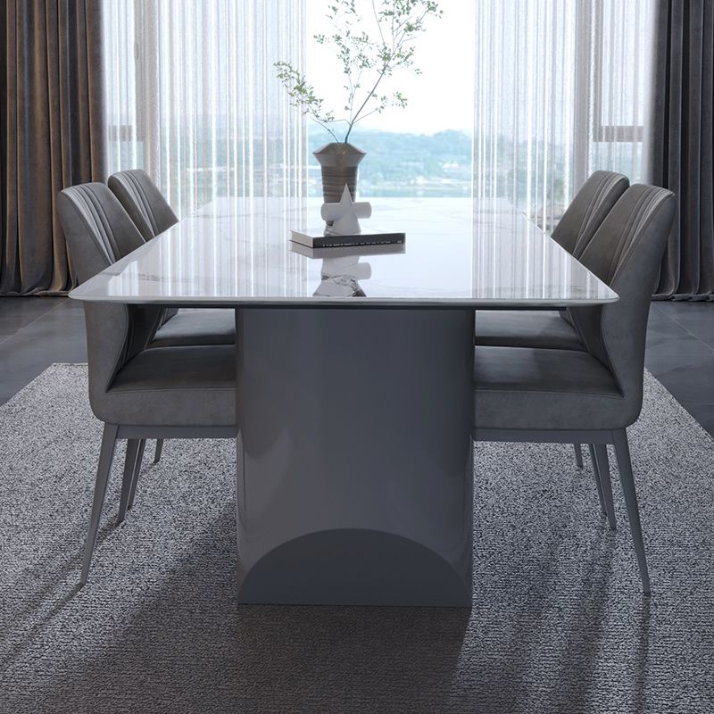 Faux Leder Esszimmerstühle Nordic Style Parsons Stuhl für Esszimmer