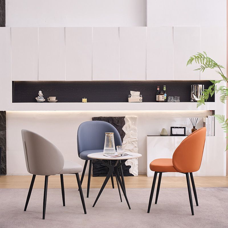 Modern Side Chair Upholstered Parsons Dining Chair for Living Room