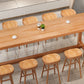 Modern Style Wood 1/6/11 Pieces Bar Table Set Rectangle Bar Table for Home Clearhalo 'Bar Furniture' 'furn' 'furn_home_bar_bar_sets' 'Furniture' 'Home Bars & Bar Sets' 'home_bar_bar_sets' 'Kitchen & Dining Furniture' 1200x1200_bd99673b-7923-4719-80b0-0ff8ac6992a7