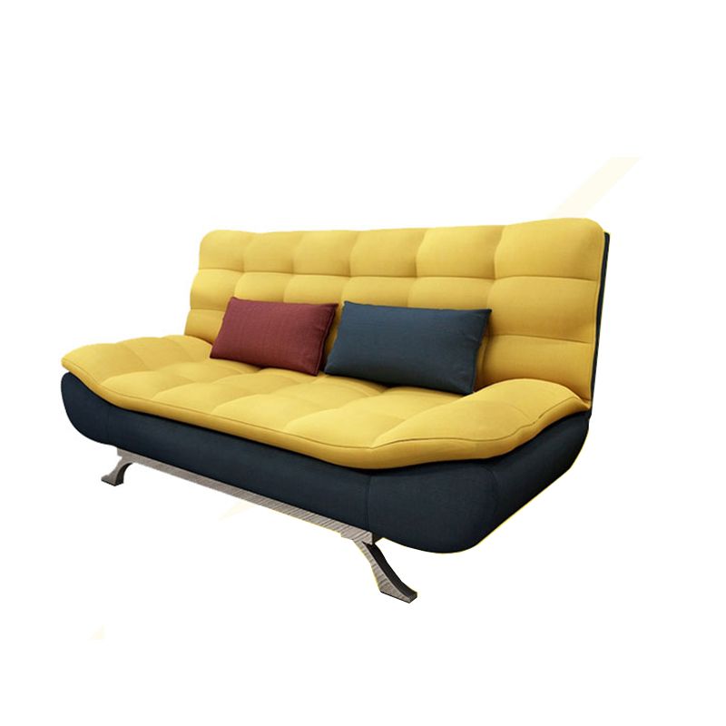 74.80" L√ó 34.65" W √ó 35.43" H Linen Slipcovered Couch Armless Sofa with Biscuit Back Clearhalo 'furn' 'furn_sofas' 'Furniture' 'furniture_sofas' 'Living Room Furniture' 'Sofa' 'sofas' 1200x1200_bd99bf46-3184-4993-95f0-e44a233f1362