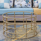 Contemporary Simple Glass Round Coffee Cocktail Table - 17.7" H Clearhalo 'Coffee & Accent Tables' 'Coffee Tables' 'coffee_tables' 'furn' 'furn_coffee_tables' 'Furniture' 'Living Room Furniture' 1200x1200_bd9a73f7-b3ba-477c-bafc-e7c4521e4ed7