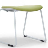 Moderne armloze gestoffeerde bureaustoel Plastic ergonomische bureaustoelstoel