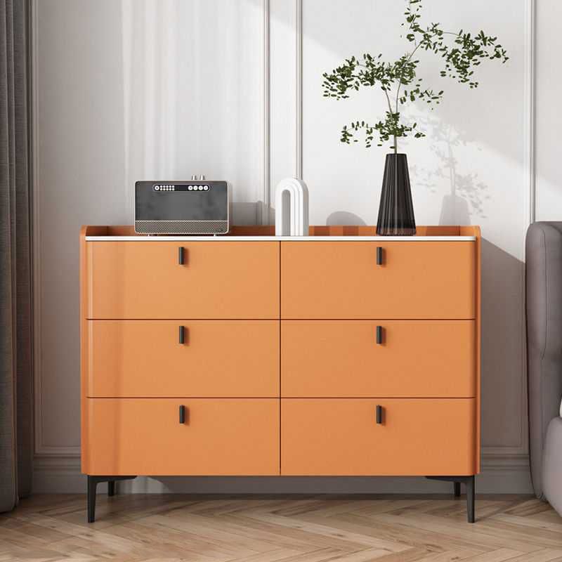 Engineered Wood Sideboard Modern Stone Countertop Buffet Table with Drawer for Living Room Clearhalo 'buffet_sideboard' 'Buffets & Sideboards' 'furn' 'furn_buffet_sideboard' 'Furniture' 'furniture_buffet_sideboard' 'Kitchen & Dining Furniture' 1200x1200_bda0e96b-701c-4c6d-aa2b-5c807fad0bef