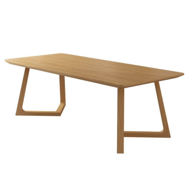 Modern Style Home Office Desk Rectangular Solid Wood Writing Desk Clearhalo 'furn' 'furn_office_desk' 'Furniture' 'furniture_office_desk' 'Office Desks' 'Office Furniture' 'office_desk' 1200x1200_bda42d68-656b-4edf-b6b3-6a28cfb2da3b