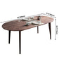 Contemporary Oval Dining Table Pine Solid Wood Table with 4 Legs for Dining Room Clearhalo ' dining_table' 'Dining Tables & Seating' 'Dining Tables' 'furn' 'furn_dining_table' 'Furniture' 'furniture_dining_table' 'Kitchen & Dining Furniture' 'kitchen&dining_furn' 'kitchen' 'kitchen_dining_table' 1200x1200_bda58638-e48e-40cf-bd2d-97937ca6dc6b