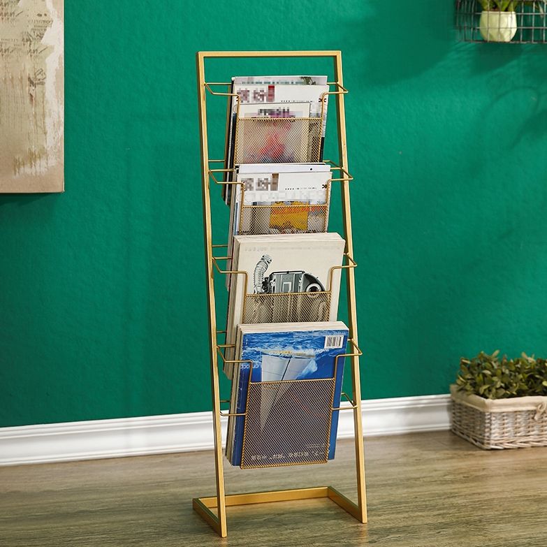 Scandinavian Metal Etagere Bookshelf Iron Open Vertical Bookshelf Clearhalo 'Bookcases' 'furn' 'furn_bookcases' 'Furniture' 'furniture_bookcases' 'kitchen' 'kitchen_bookcases' 'Living Room Furniture' 'Office Furniture' 1200x1200_bda843ad-2e41-4998-bf7a-6fc234a357aa