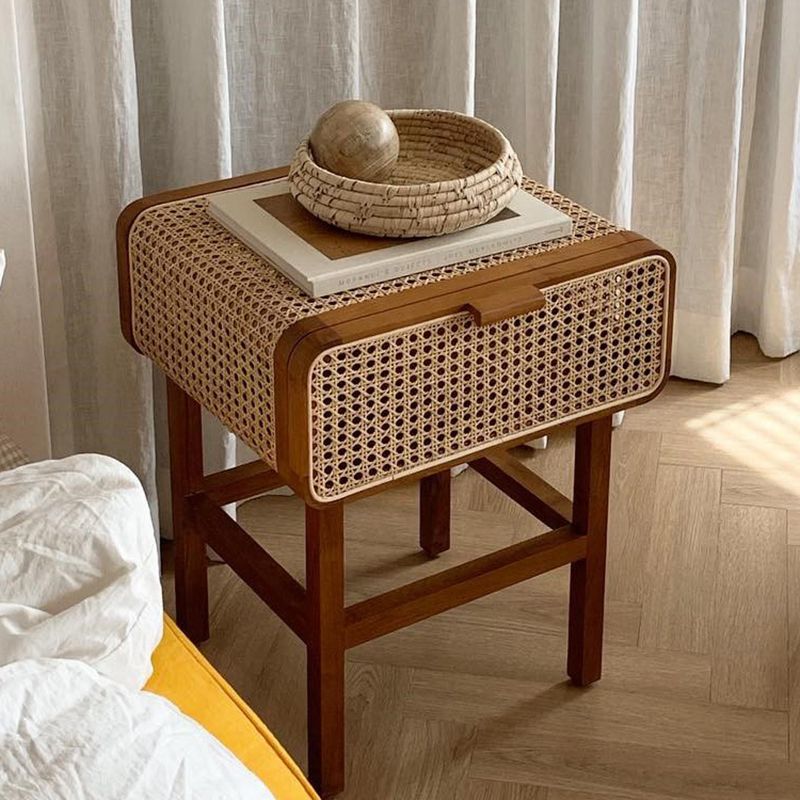 Tavolo da stoccaggio del tavolo da tavolo da 23,42 pollici per soggiorno per soggiorno