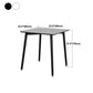 Industrial Style Dining Table 4 Legs Dining Table with Wooden Base for Home Use Clearhalo ' dining_table' 'Dining Tables & Seating' 'Dining Tables' 'furn' 'furn_dining_table' 'Furniture' 'furniture_dining_table' 'Kitchen & Dining Furniture' 'kitchen&dining_furn' 'kitchen' 'kitchen_dining_table' 1200x1200_bdab0b3e-bb28-49e9-8522-b2c870d706fc