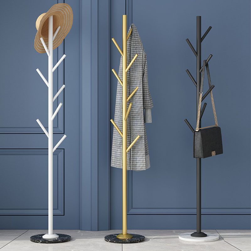 Luxuriöser Katastack 8 -Kleiderhaken Marmorboden Metalltrack für Schlafzimmer