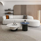 Slate Pedestal Coffee Table Round Modern Minimalist Coffee Table Clearhalo 'Coffee & Accent Tables' 'Coffee Tables' 'coffee_tables' 'furn' 'furn_coffee_tables' 'Furniture' 'Living Room Furniture' 1200x1200_bdaf1f97-9f28-4227-b59a-4fdf47fd6e77