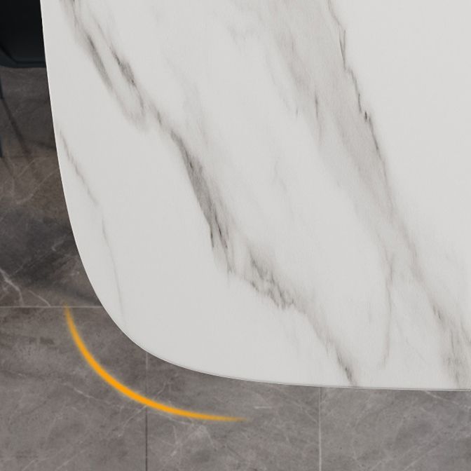 1/2/5/7 Pieces Dining Table Set with Sintered Stone Top Dining Table Furniture Clearhalo 'Dining Room Sets' 'Dining Tables & Seating' 'dining_room_set' 'furn' 'furn_dining_room_set' 'Furniture' 'furniture_dining_room_set' 'Kitchen & Dining Furniture' 1200x1200_bdaf7201-0149-4203-9394-07ec96e2c486