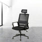 Modern Fixed Arms Office Chair Nylon Black High Back Home Office Chair Clearhalo 'furn' 'furn_office_chair' 'Furniture' 'Office Chairs' 'Office Furniture' 'office_chair' 1200x1200_bdb127ec-437f-4375-9937-52595b600625