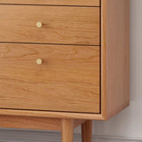 Modern indoor dressoir met laden matte afwerking dennenhout eetbuffet