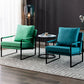 Industrial Metal Armchair Leather Upholstered Accent Armchair Clearhalo 'Accent Chairs' 'accent_chairs' 'Chairs & Seating' 'furn' 'furn_accent_chairs' 'Furniture' 'Living Room Furniture' 1200x1200_bdb69d78-b62b-4605-9a8a-7d1c8d168606