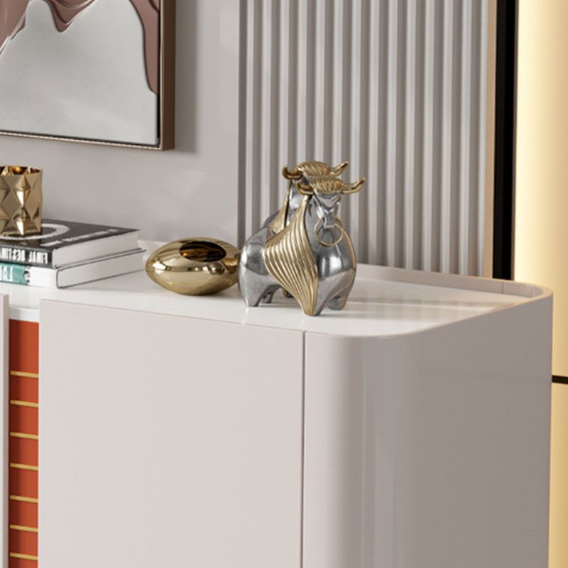 Glam Buffet Server Stone Storage Dining Server con porte per sala da pranzo
