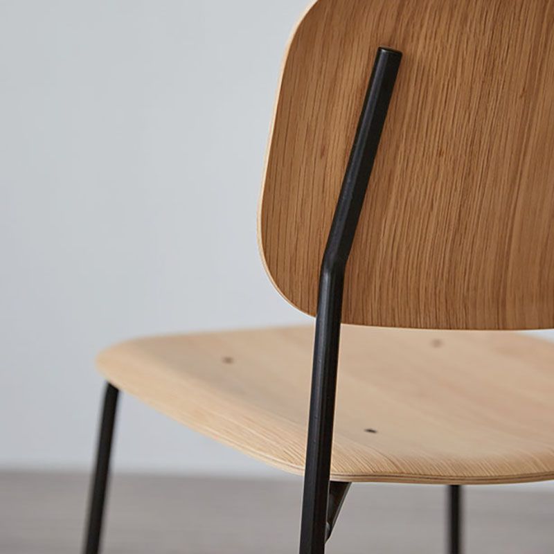 Industrial Metal Dining Room Chair Armless Open Back Dining Side Chair for Home Use Clearhalo ' kitchen&dining_furn' 'Dining Chairs' 'Dining Tables & Seating' 'dining_chair' 'furn' 'furn_dining_chair' 'Furniture' 'furniture_dining_chair' 'Kitchen & Dining Furniture' 'kitchen' 1200x1200_bdb78815-14ef-4cad-ab9d-1430f51a83f6