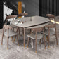 Round Dining Table Set 1/2/7 Pieces with Wood Base Kitchen Furniture Set