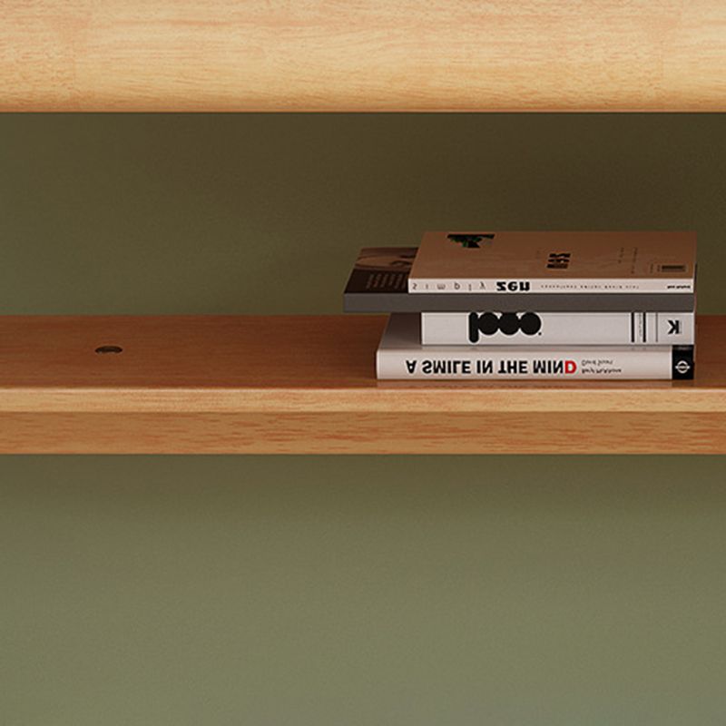 Rectangular Shaped Office Laptop Table Reversible in Natural Writing Desk With 1/2 Drawers Clearhalo 'furn' 'furn_office_desk' 'Furniture' 'Office Desks' 'Office Furniture' 'office_desk' 1200x1200_bdc08f60-6813-428c-849a-a6e60951a9ca