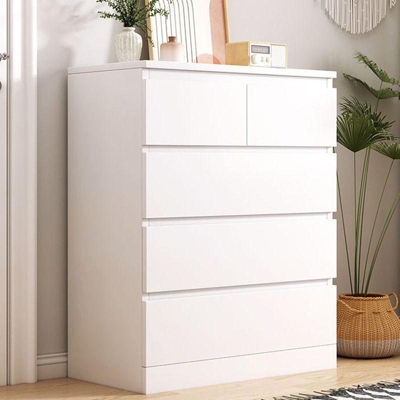 Coffre vertical contemporain en bois avec tiroirs pour la maison/bureau