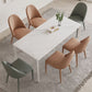 Rectangle Dining Site Table Simplicity Style Stone Dinner Table with 4 Legs Clearhalo ' dining_table' 'Dining Tables & Seating' 'Dining Tables' 'Furniture' 'furniture_dining_table' 'Kitchen & Dining Furniture' 'kitchen&dining_furn' 'kitchen' 'kitchen_dining_table' 1200x1200_bdc538c5-9707-4dfd-aed5-7278b6f2c8b9