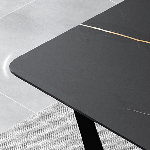 Glam 1/2/5/7 Pieces Dining Furniture Set Rectangle Dining Room Table Set Clearhalo 'Dining Room Sets' 'Dining Tables & Seating' 'dining_room_set' 'furn' 'furn_dining_room_set' 'Furniture' 'furniture_dining_room_set' 'Kitchen & Dining Furniture' 1200x1200_bdc595a0-da54-4034-bdad-d1699055a59a