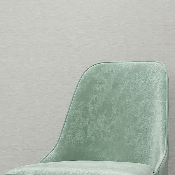 Glam Velvet Armless Dining Chair Metal Dining Chairs for Home Use