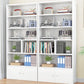 Contemporary Wood Bookshelf Standard Shelf Bookcase for Home Office