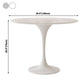 Round Tulip Base Modern Dining Table White Tone Fixed Table for Dining Room Clearhalo ' dining_table' 'Dining Tables & Seating' 'Dining Tables' 'furn' 'furn_dining_table' 'Furniture' 'furniture_dining_table' 'Kitchen & Dining Furniture' 'kitchen&dining_furn' 'kitchen' 'kitchen_dining_table' 1200x1200_bdc745c5-ec07-4d5c-98f4-fa842e7ce555