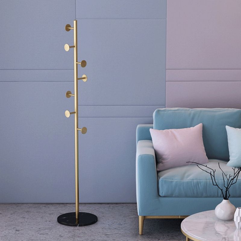 Ganci per appendiabiti per albero della sala ganci moderni in metallo poppa