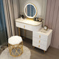 Removable Makeup Counter Lights Vanity Dressing Table with Drawer