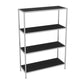 43.31"H Bookcase Open Back Contemporary Style Bookshelf for Home Office