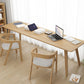 29.53 "Tall vast hout schrijfde bureau natuurlijk gebogen kantoorbureau met Parsons -basis