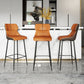Modern Leather Bar Stool Upholstered Counter Stool for Bristol