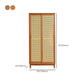 Modern Solid Wood Wardrobe Cabinet 2 Sliding Doors Sliding with Drawer Clearhalo 'Armoires & Wardrobes' 'armoires_wardrobes' 'Bedroom Furniture' 'furn' 'furn_armoires_wardrobes' 'Furniture' 1200x1200_bdce33f3-b3b1-4a70-94a2-db54dd172797